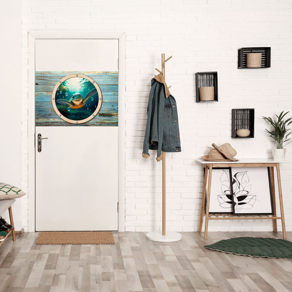 SEASIDE JOY Poster Horizontal Autocolante