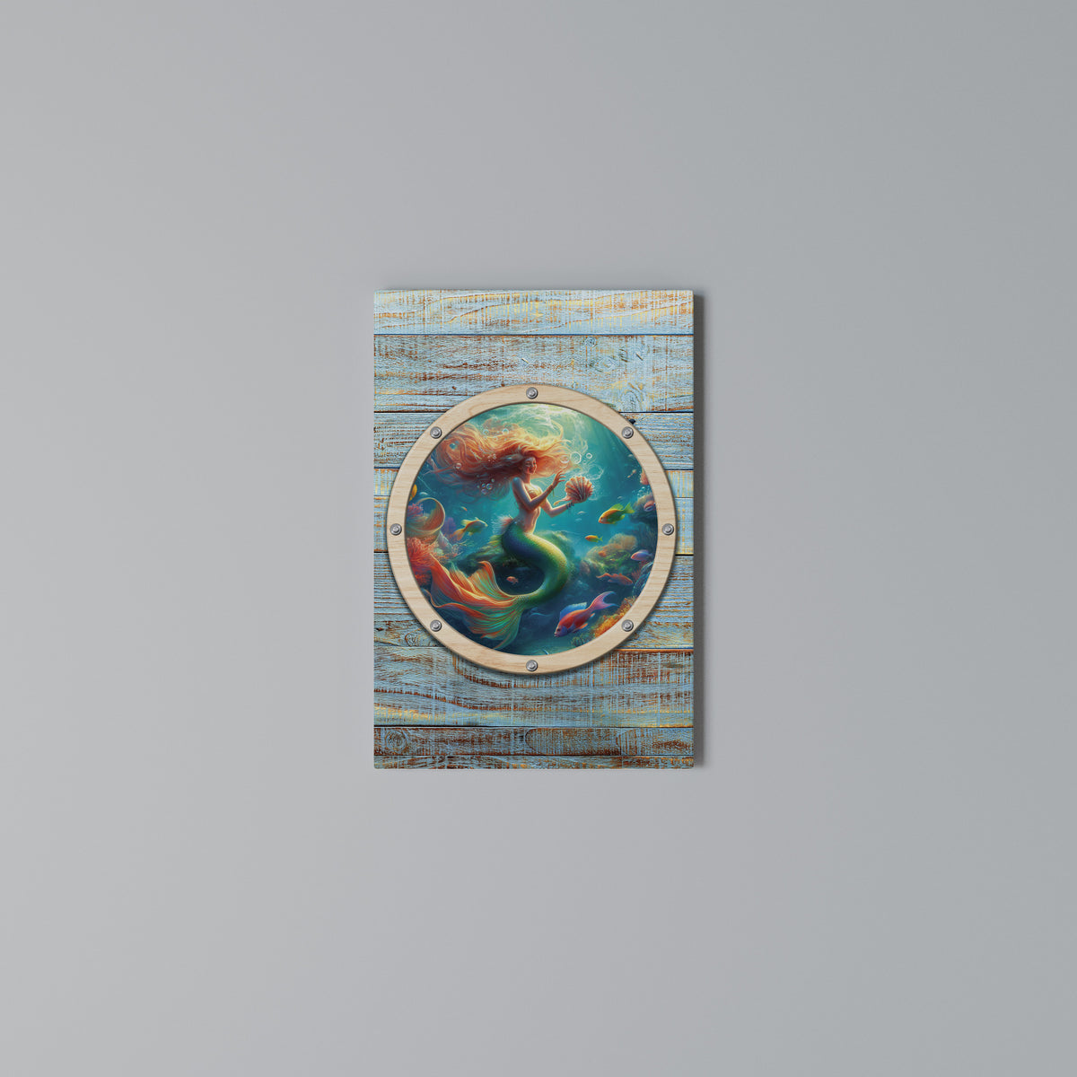 MERMAID DREAMS Quadro em tela vertical