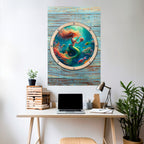 MERMAID DREAMS Poster Vertical Autocolante