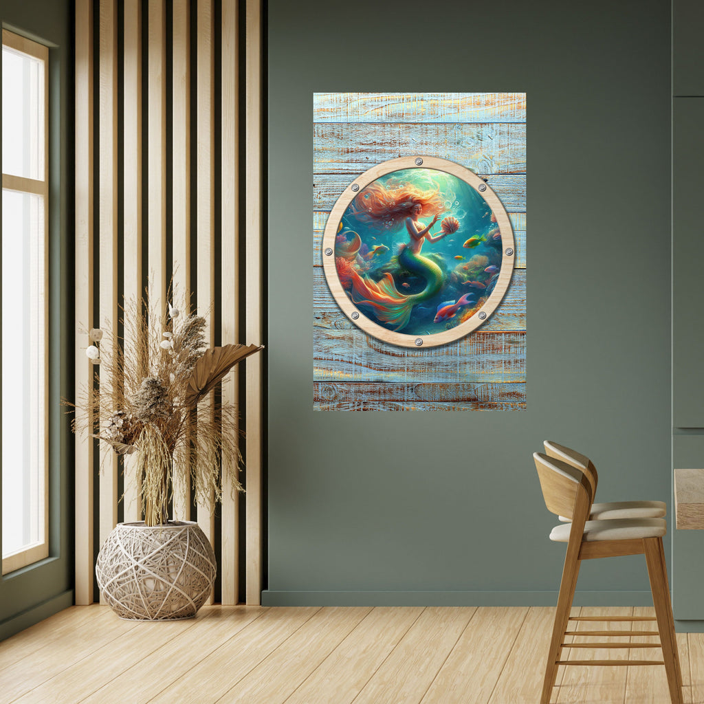 MERMAID DREAMS Poster Vertical Autocolante