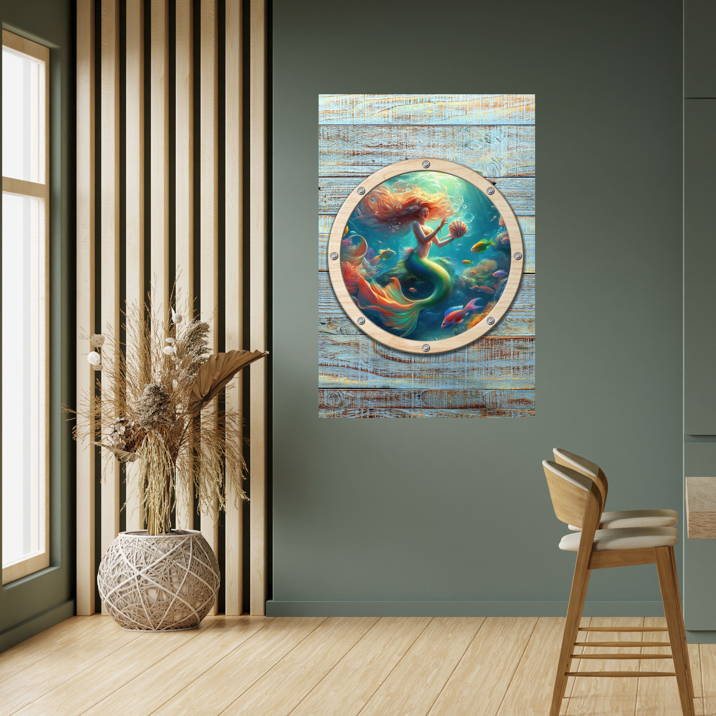 MERMAID DREAMS Poster Vertical Autocolante