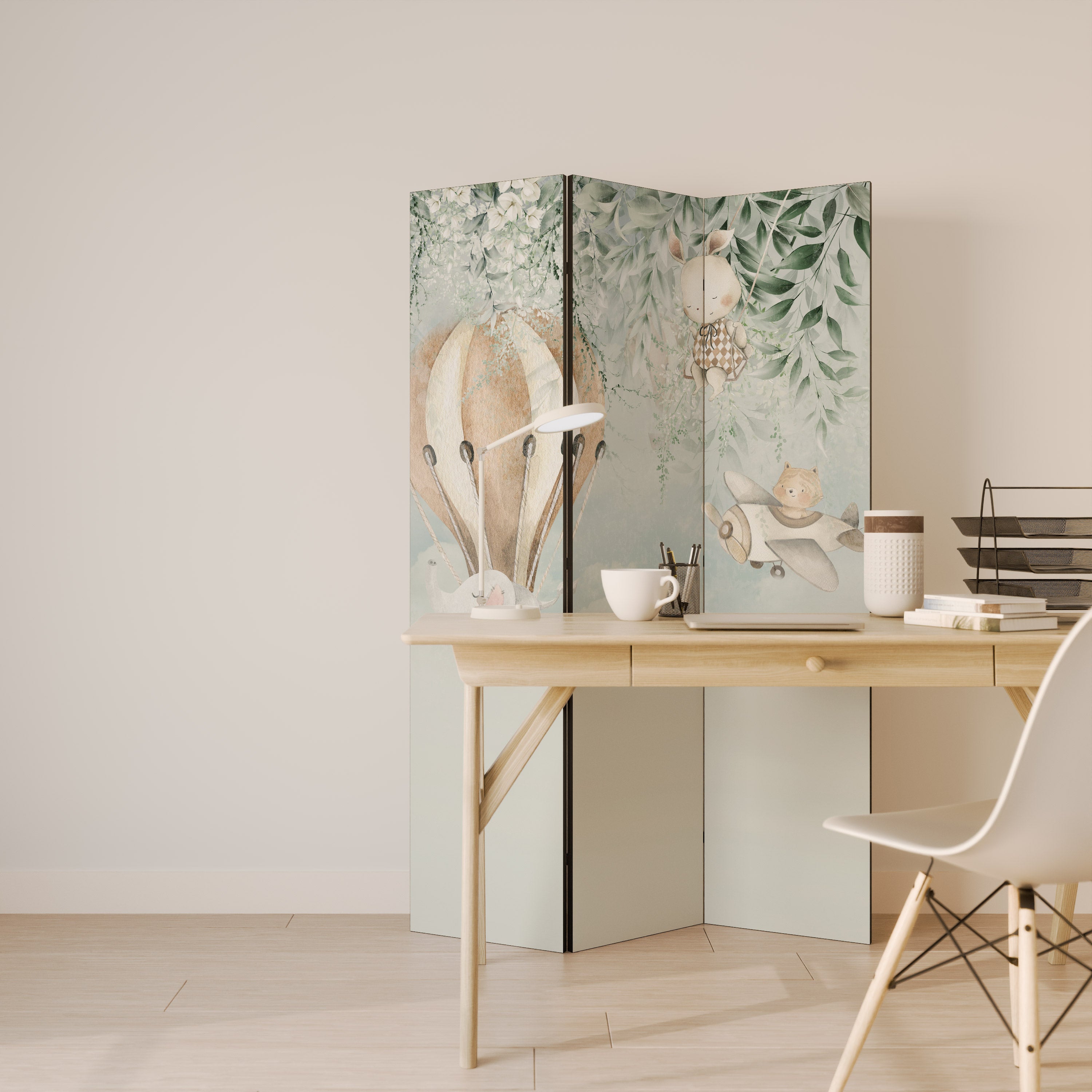 SWEET DREAMS Decorative 3-Panel Room Divider