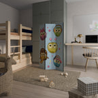 OWLY SQUAD Biombo de 3 Painéis