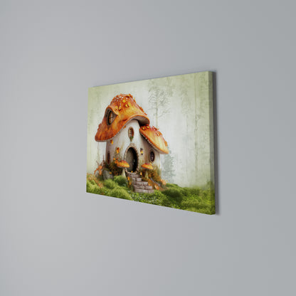 MYSTIC TOADSTOOL Horizontal Canvas Print