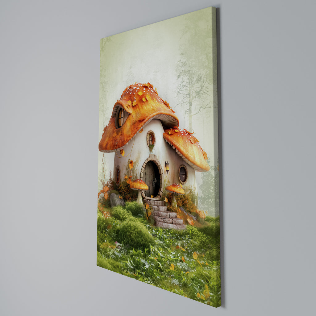 MYSTIC TOADSTOOL Vertical Canvas Print