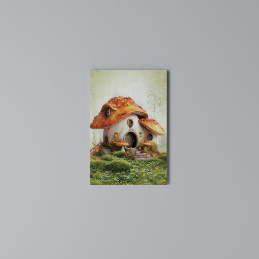 MYSTIC TOADSTOOL Quadro em tela vertical