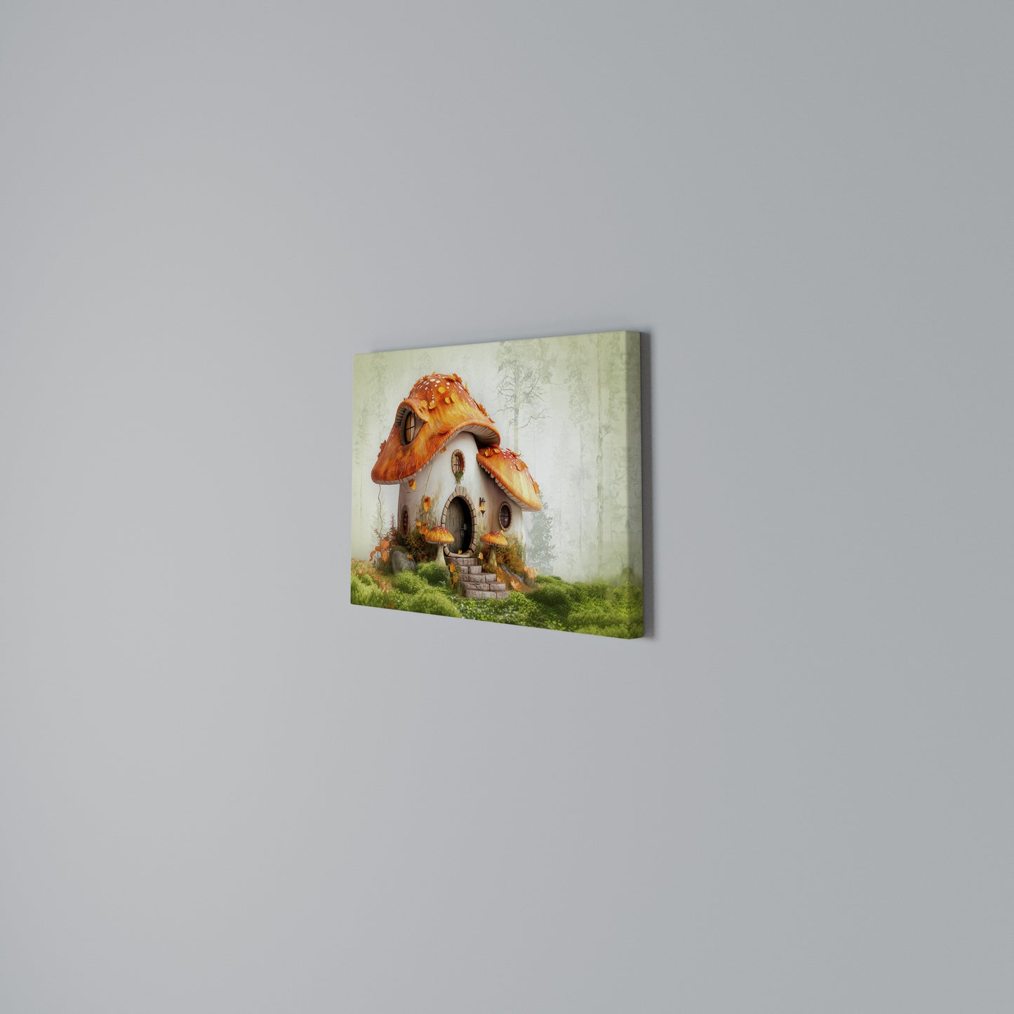 MYSTIC TOADSTOOL Horizontal Canvas Print