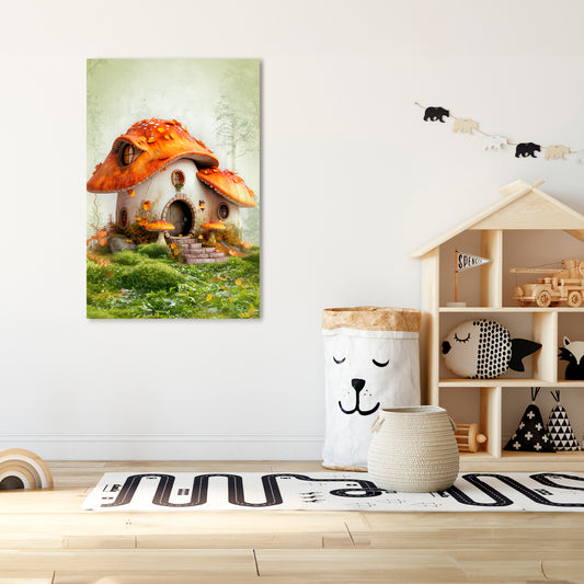 MYSTIC TOADSTOOL Quadro em tela vertical