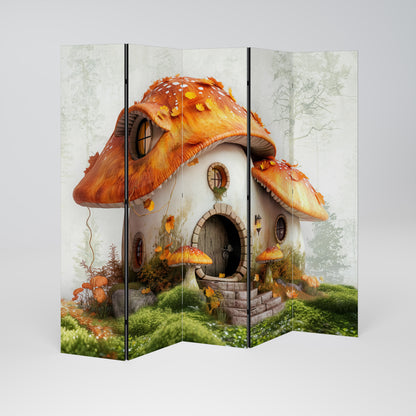 MYSTIC TOADSTOOL Biombo de 5 Painéis