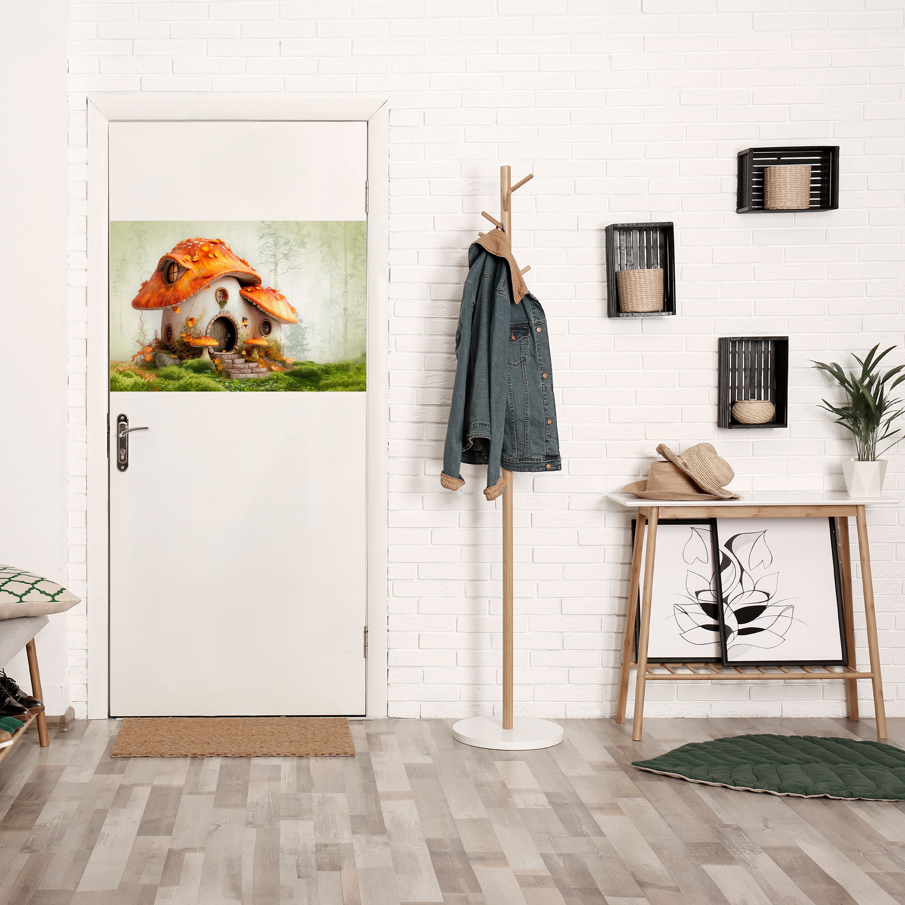 MYSTIC TOADSTOOL Poster Horizontal Autocolante