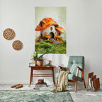 MYSTIC TOADSTOOL Peel and Stick Vertical Poster