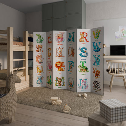 JOYFUL LETTERS Biombo de 6 Painéis