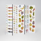 HAPPY LANGUAGE Decorative 5-Panel Room Divider