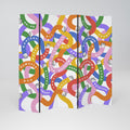 HELLO THERE Decorative 5-Panel Room Divider