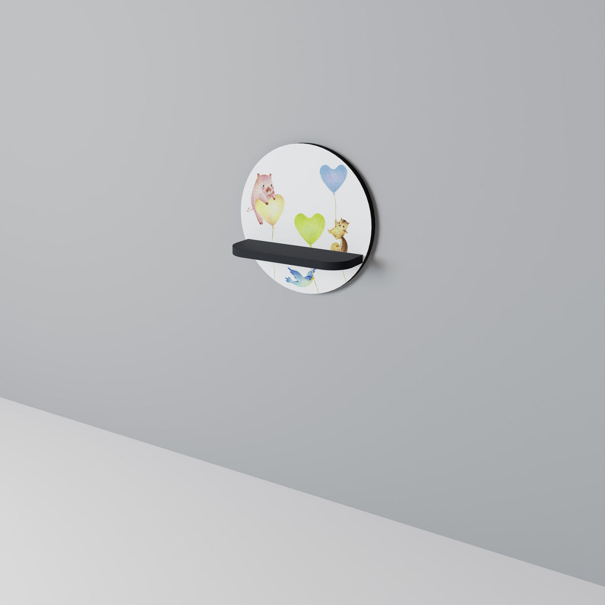 BALLOON FRIENDS Prateleira Artística