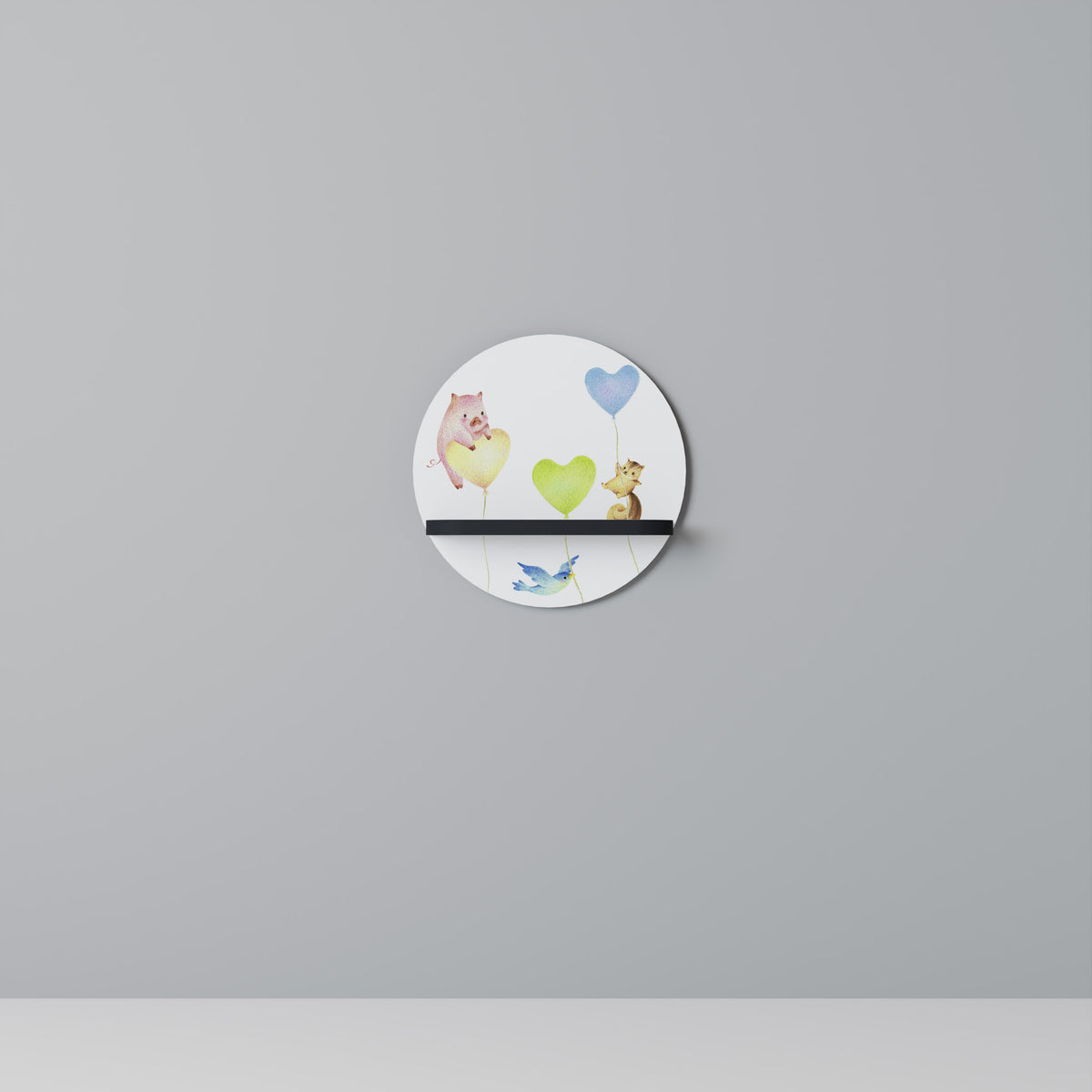 BALLOON FRIENDS Prateleira Artística