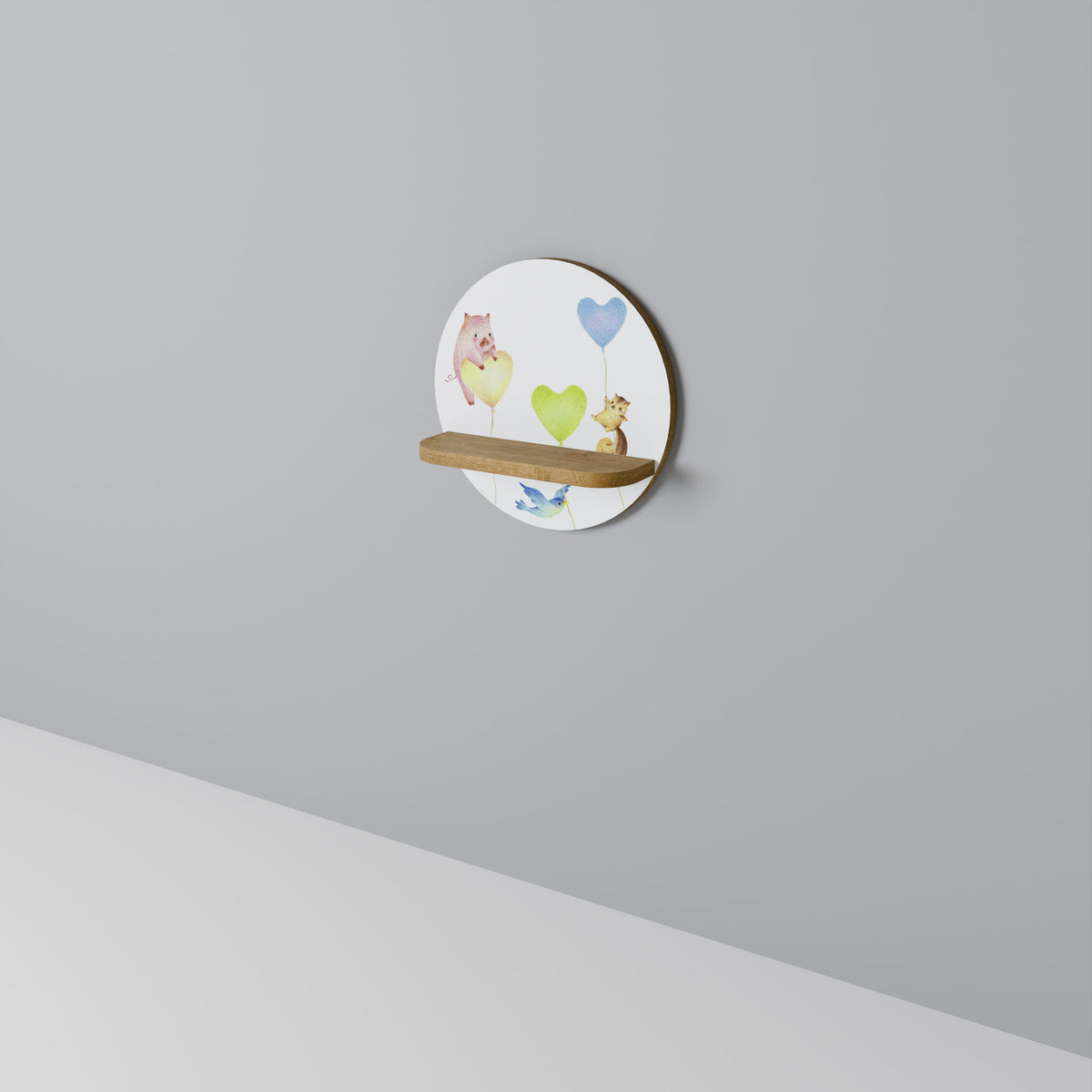 BALLOON FRIENDS Prateleira Artística