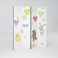 BALLOON FRIENDS Decorative 4-Panel Room Divider