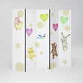 BALLOON FRIENDS 5-Panel Room Divider
