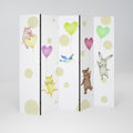 BALLOON FRIENDS Decorative 5-Panel Room Divider
