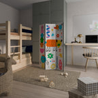 POWER OF IMAGINATION Decorative 3-Panel Room Divider