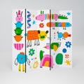 POWER OF IMAGINATION Decorative 5-Panel Room Divider