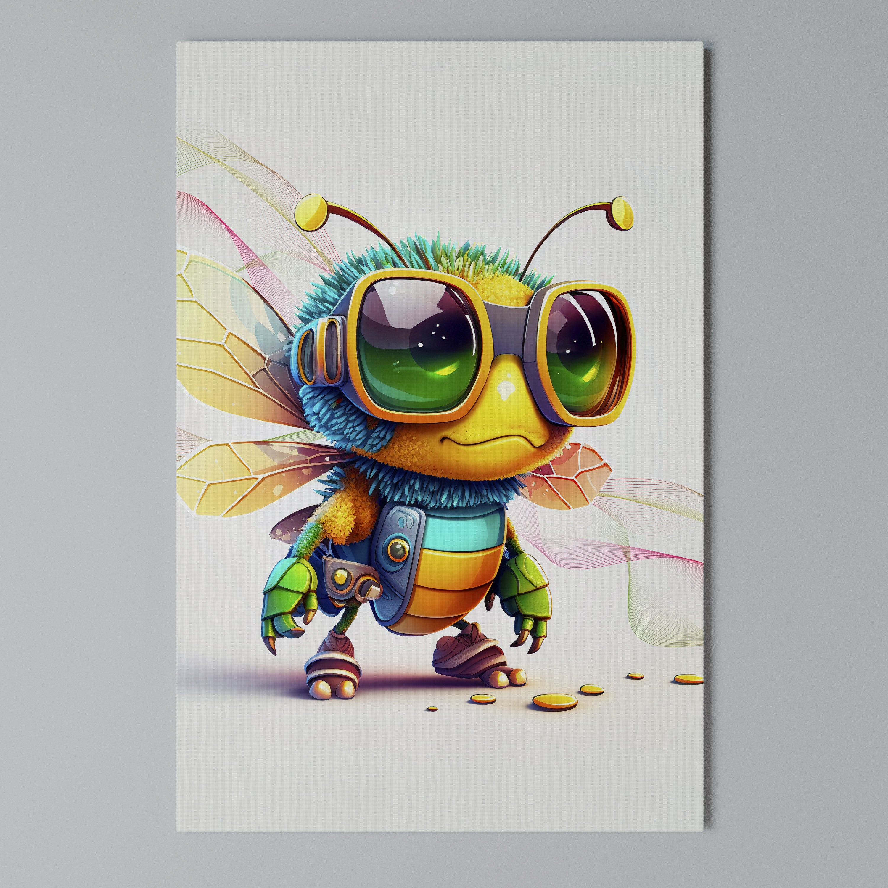 BUZZ BUDDY Quadro em tela vertical