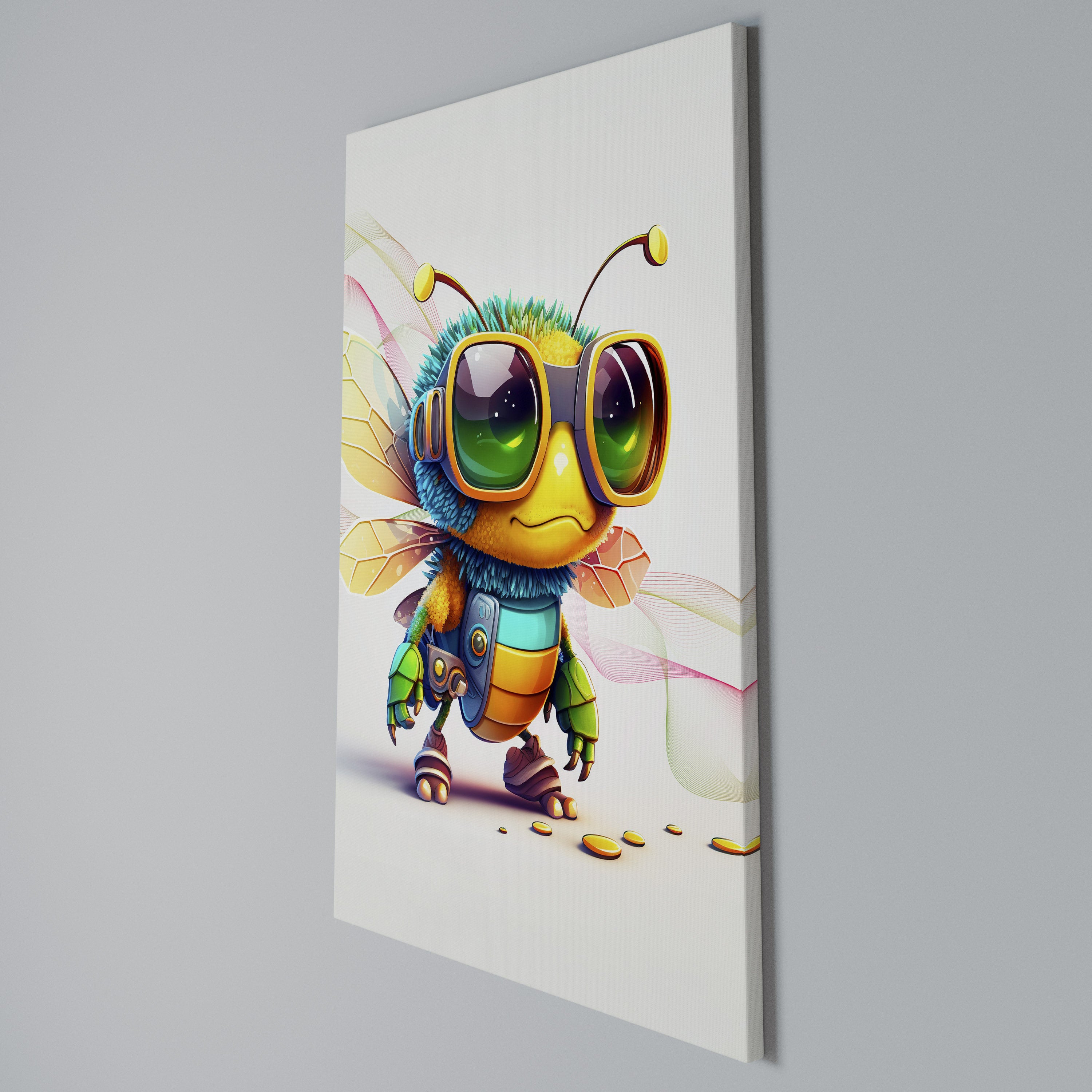 BUZZ BUDDY Quadro em tela vertical