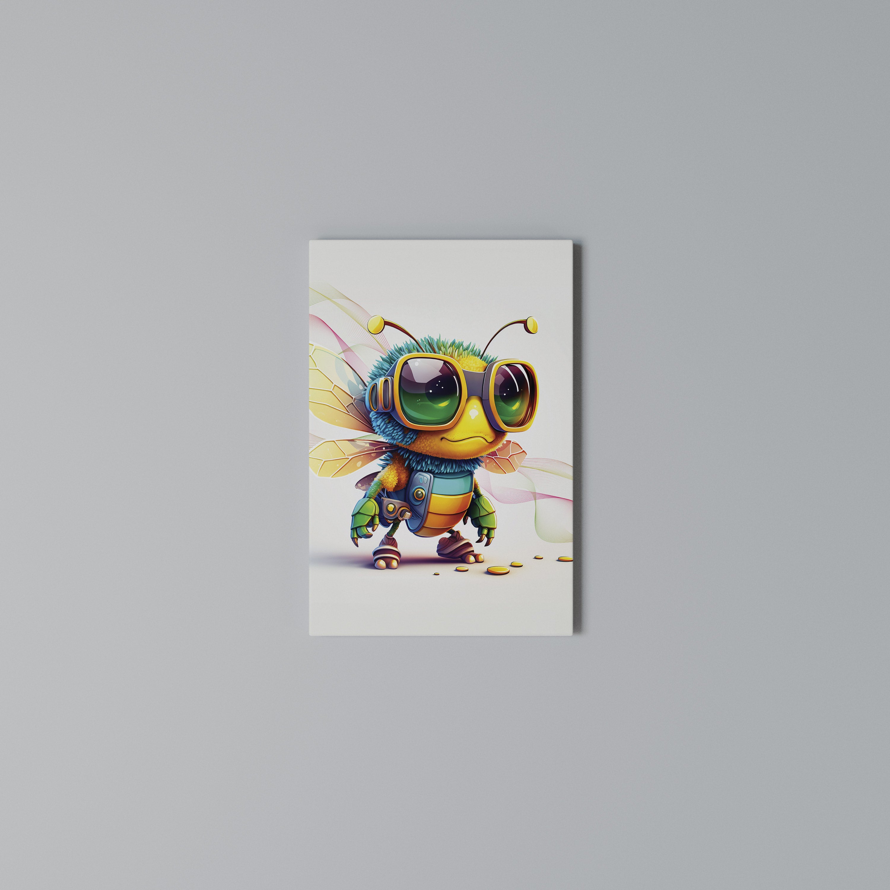 BUZZ BUDDY Quadro em tela vertical