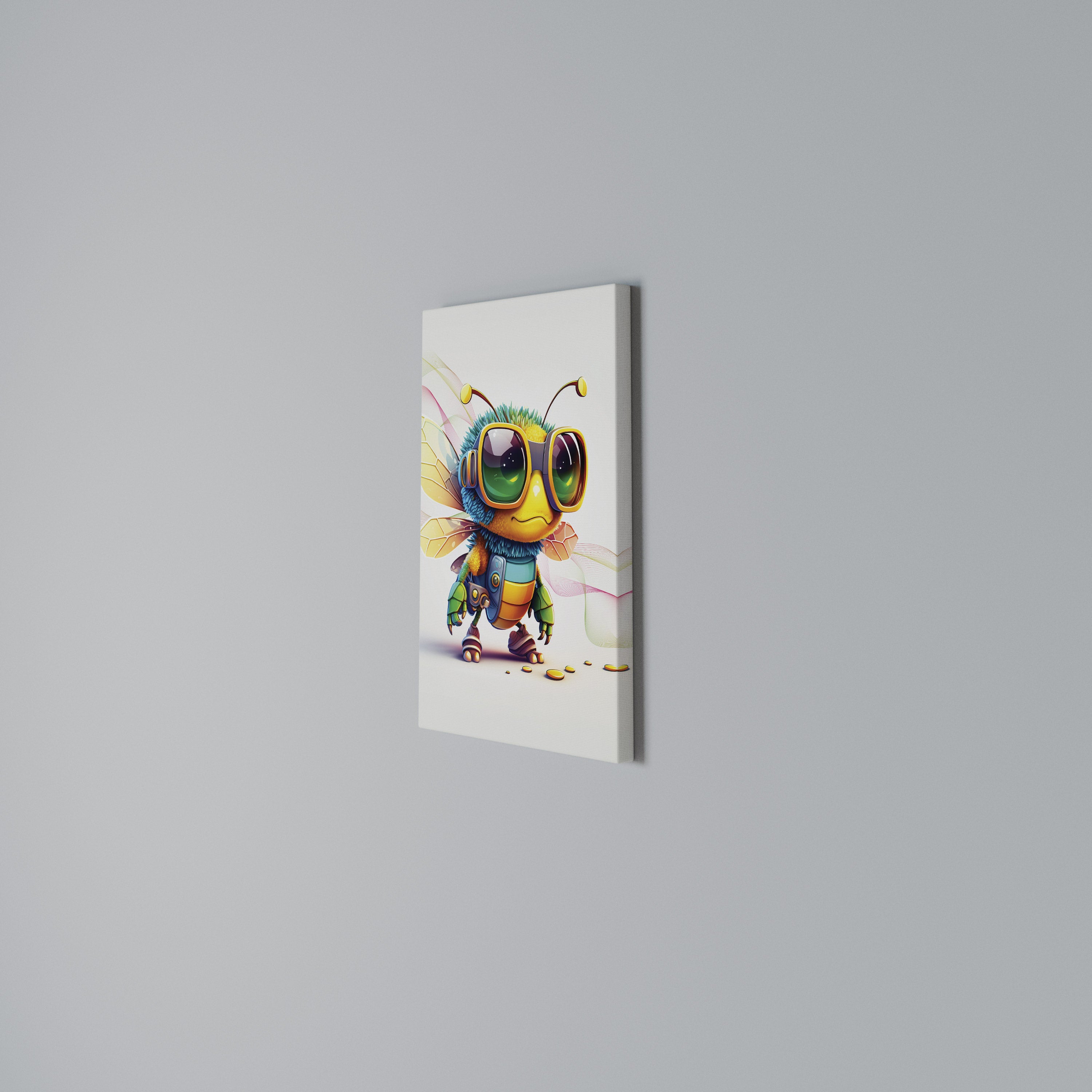 BUZZ BUDDY Quadro em tela vertical
