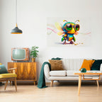 BUZZ BUDDY Peel and Stick Horizontal Poster