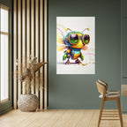 BUZZ BUDDY Peel and Stick Vertical Poster