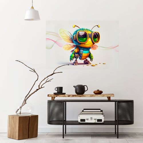 BUZZ BUDDY Poster Horizontal Autocolante