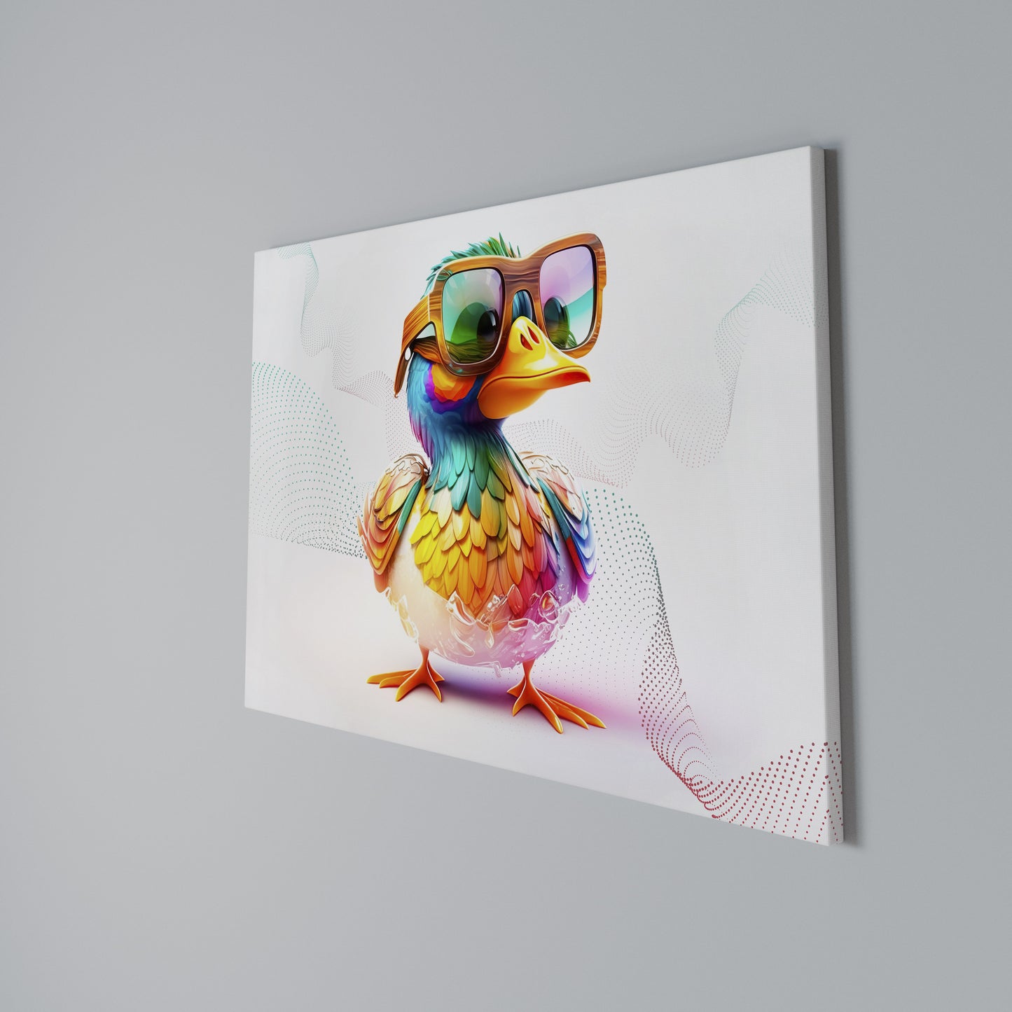 QUACKY FUN Horizontal Canvas Print
