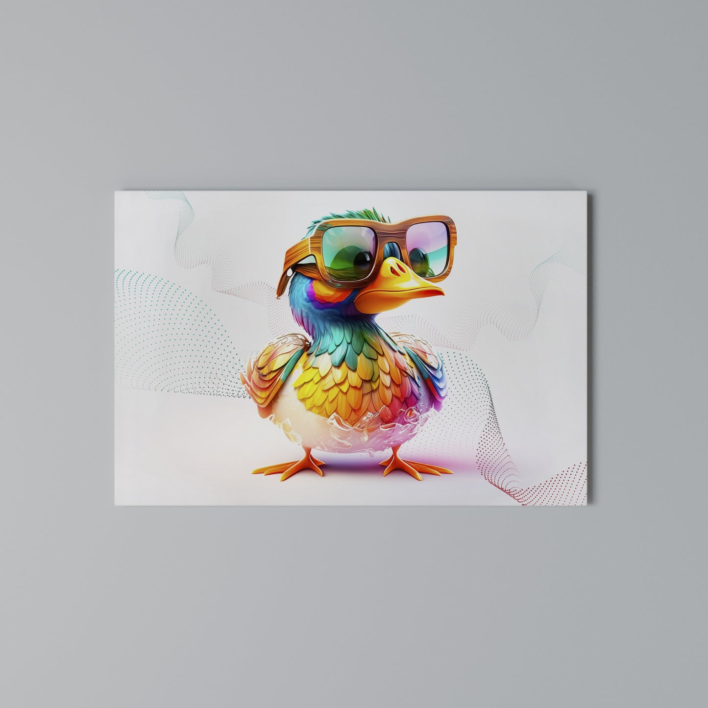 QUACKY FUN Horizontal Canvas Print