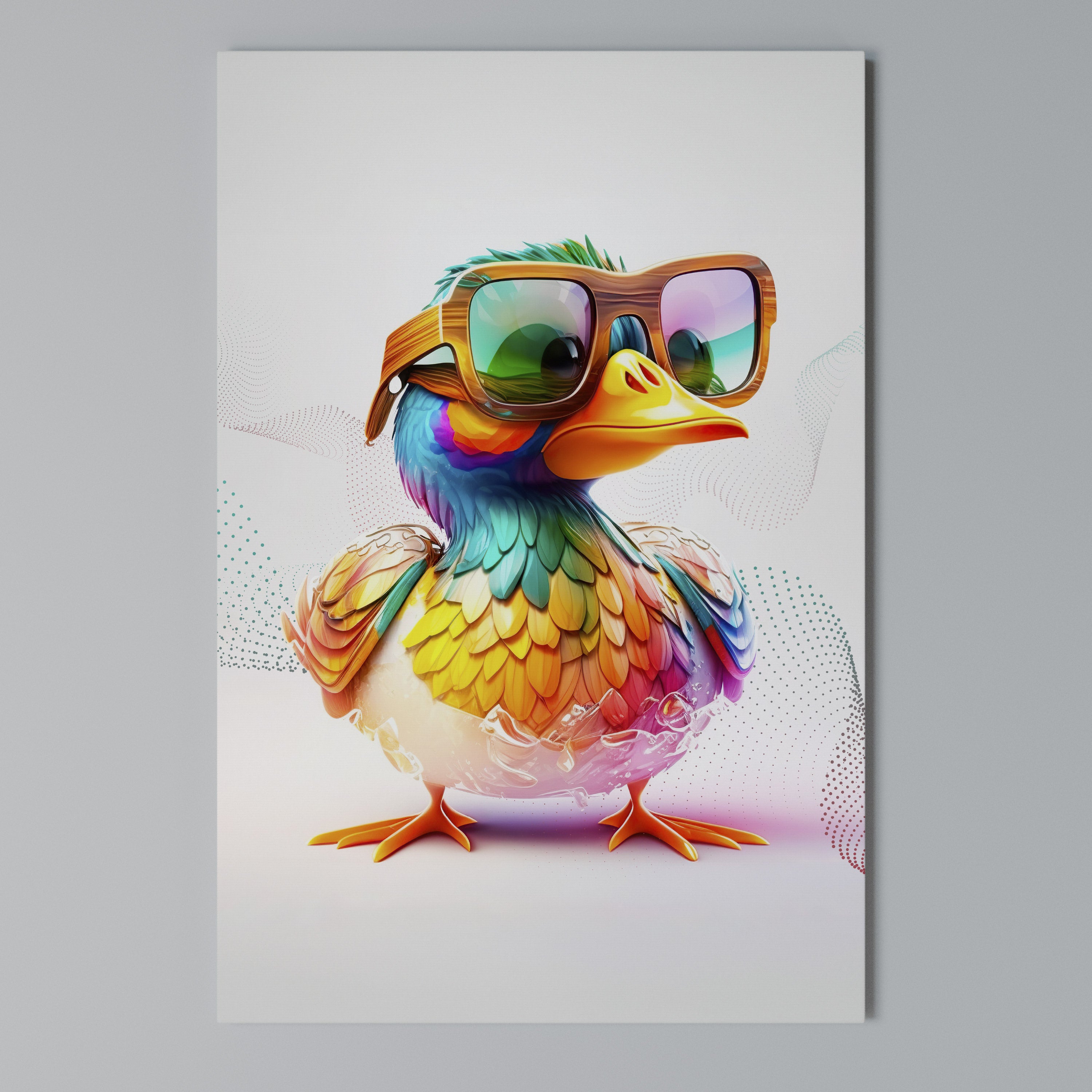 QUACKY FUN Quadro em tela vertical