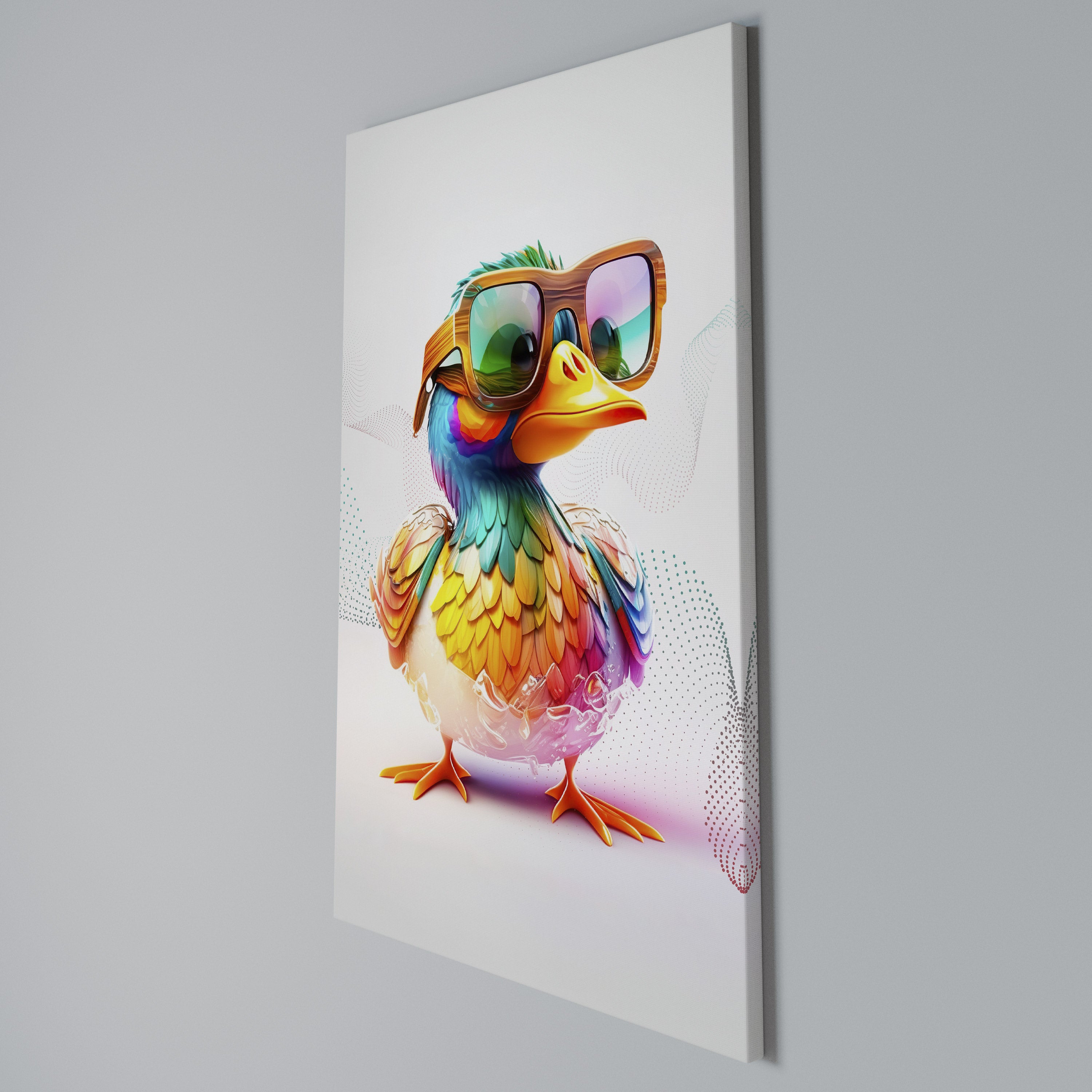 QUACKY FUN Quadro em tela vertical