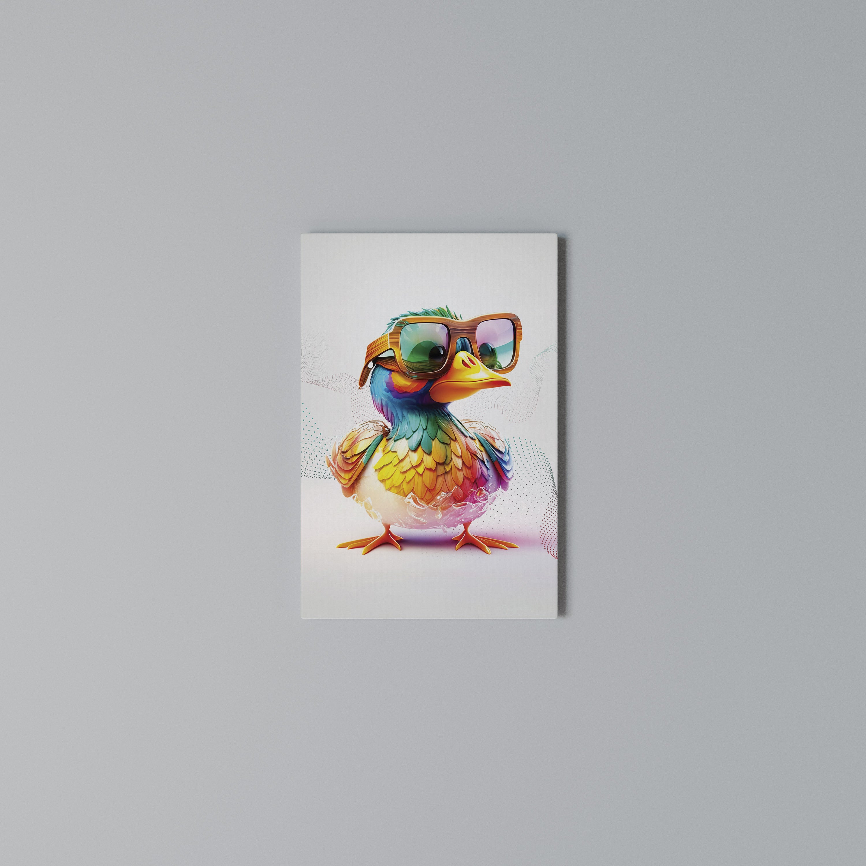 QUACKY FUN Quadro em tela vertical