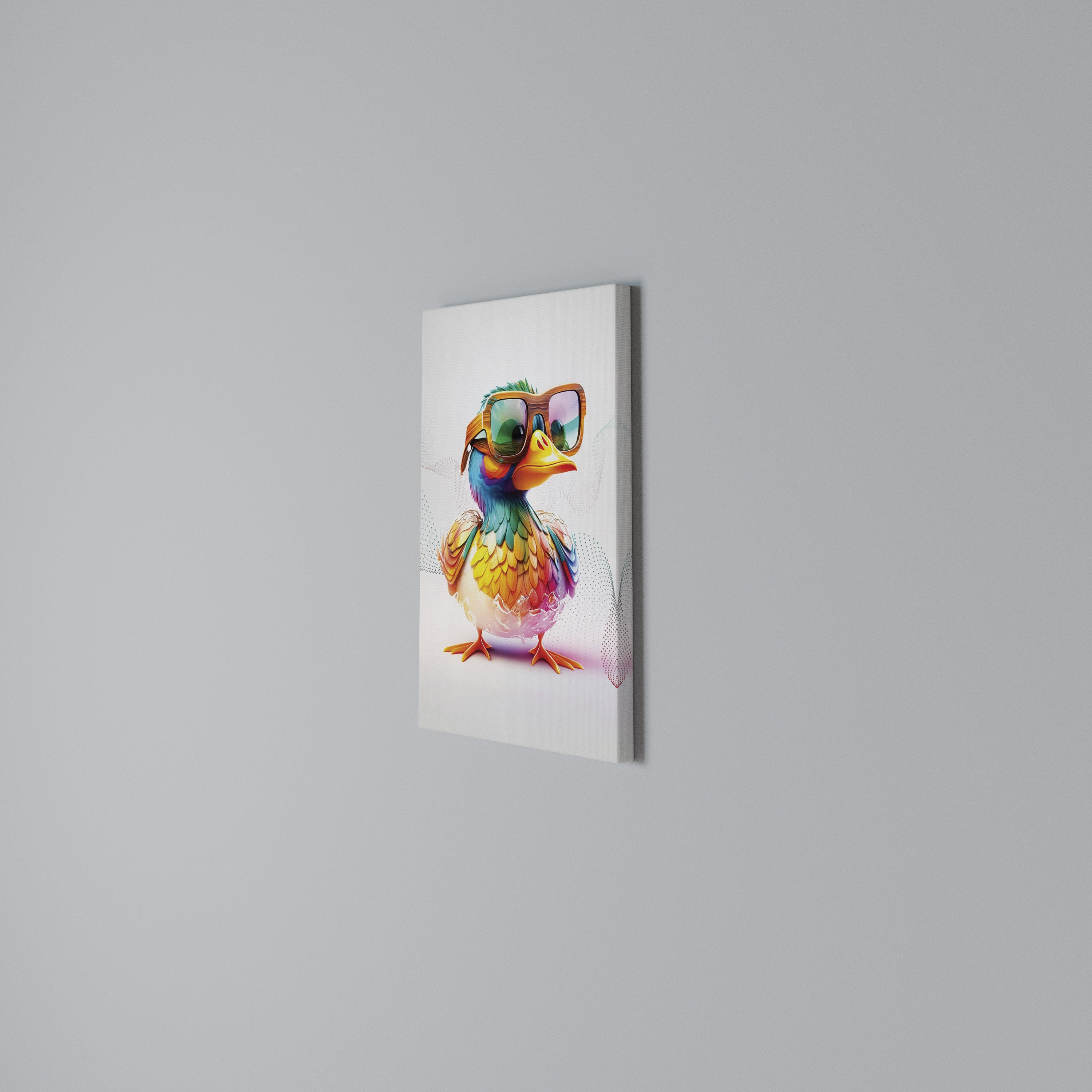 QUACKY FUN Quadro em tela vertical