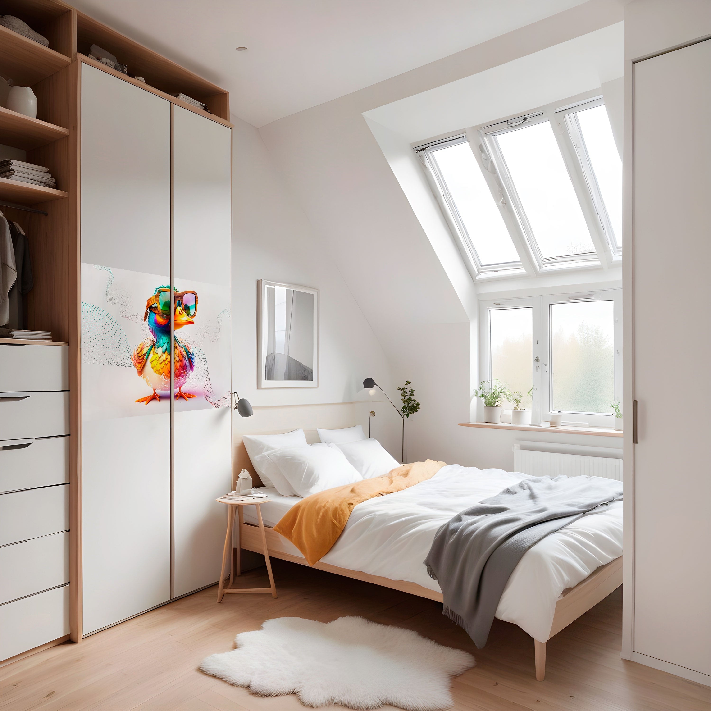 QUACKY FUN Poster Horizontal Autocolante