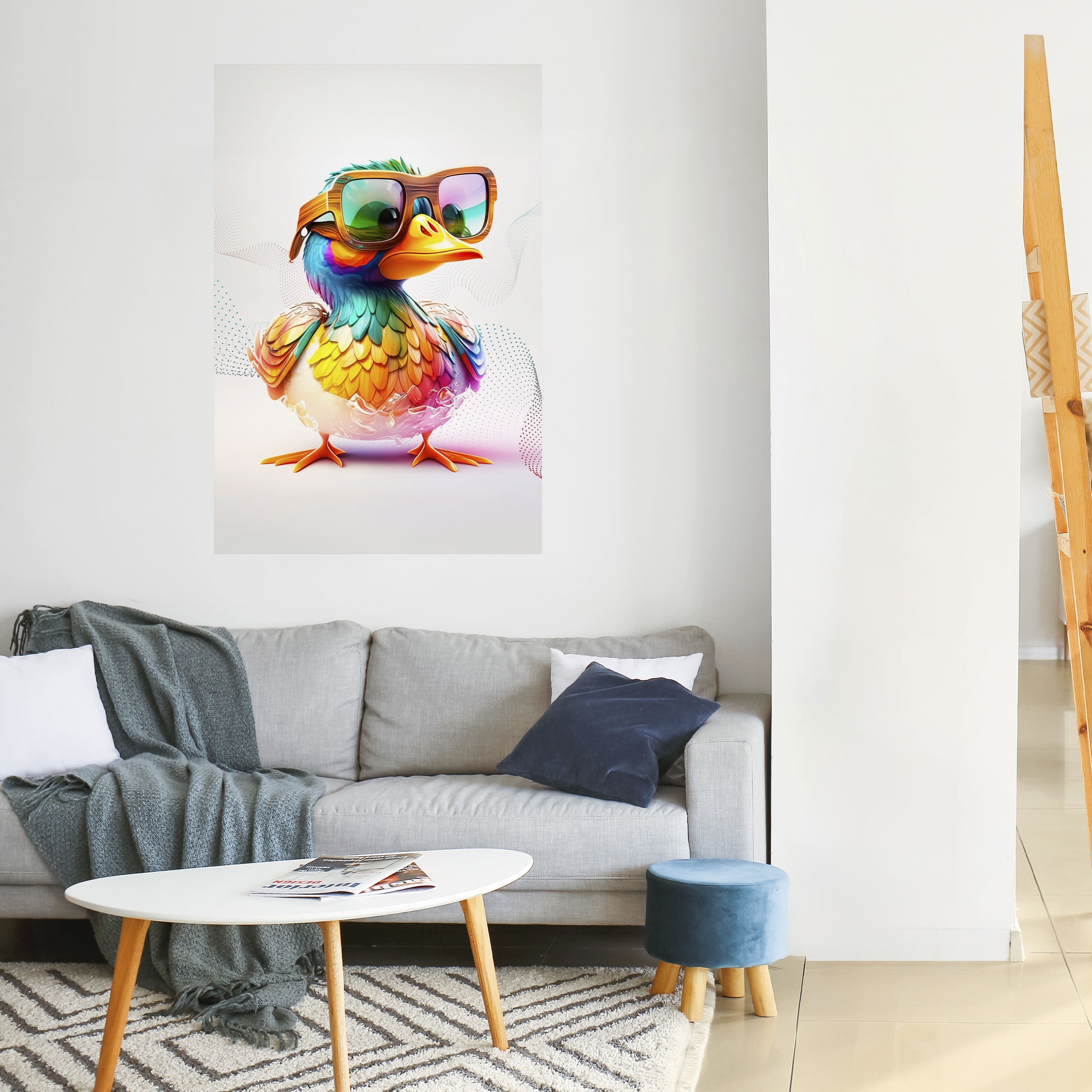 QUACKY FUN Poster Vertical Autocolante