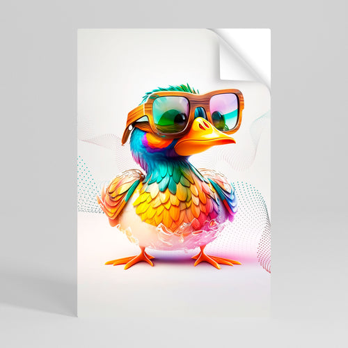 QUACKY FUN Póster Autocolante Vertical