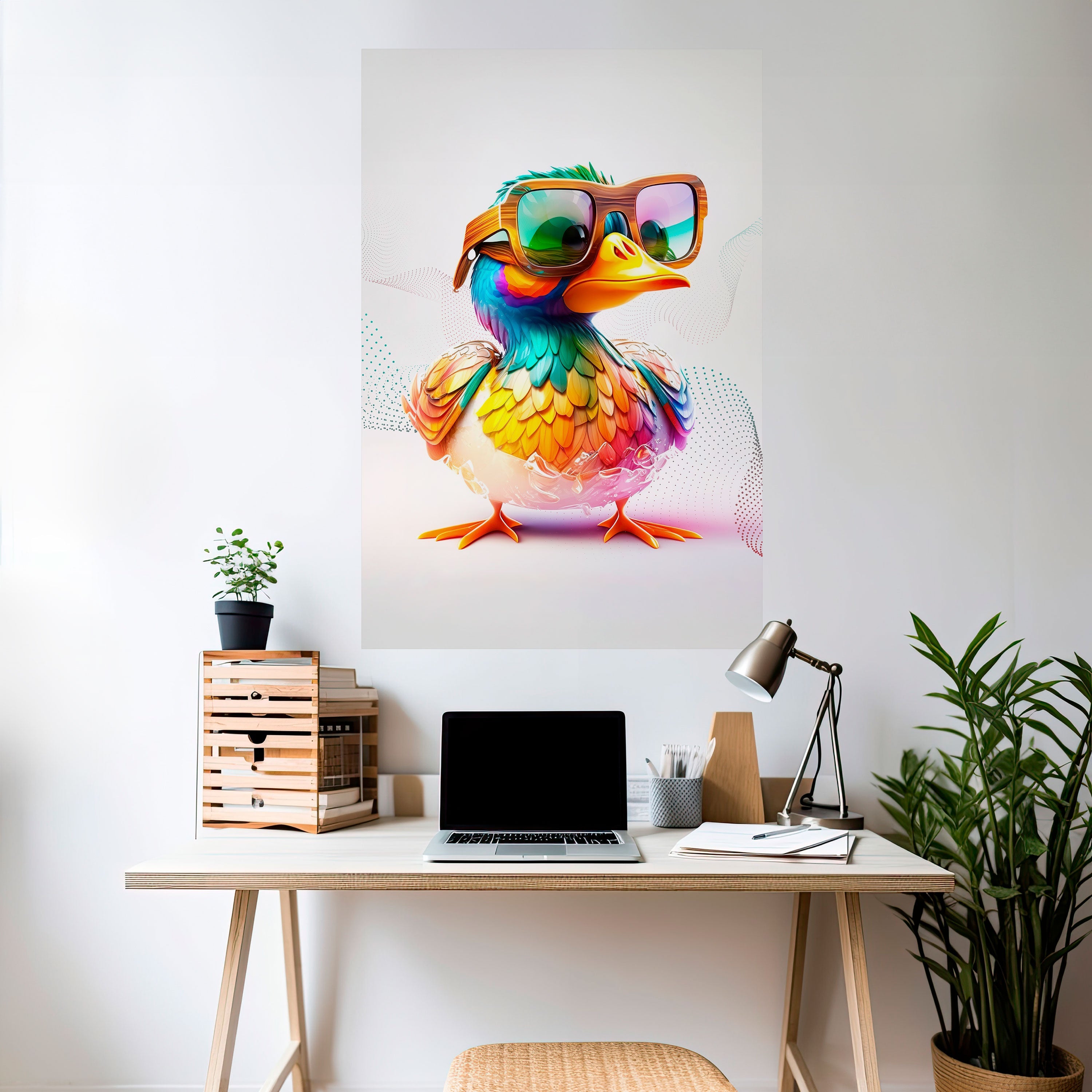 QUACKY FUN Poster Vertical Autocolante