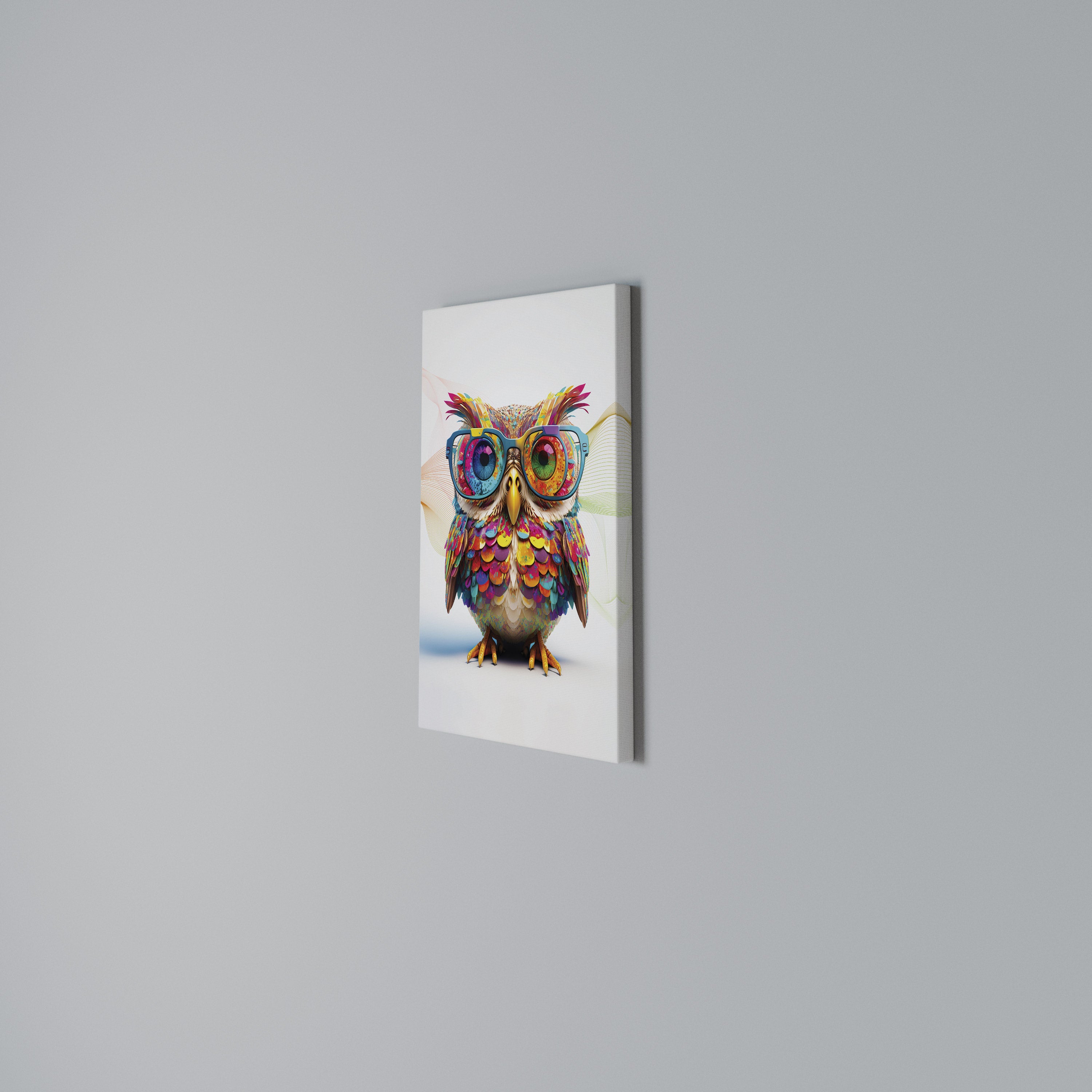 HOOT HOOT Quadro em tela vertical