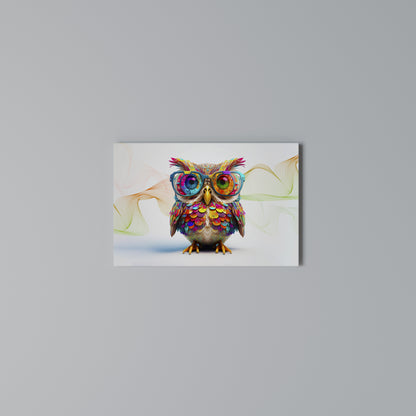 HOOT HOOT Horizontal Canvas Print