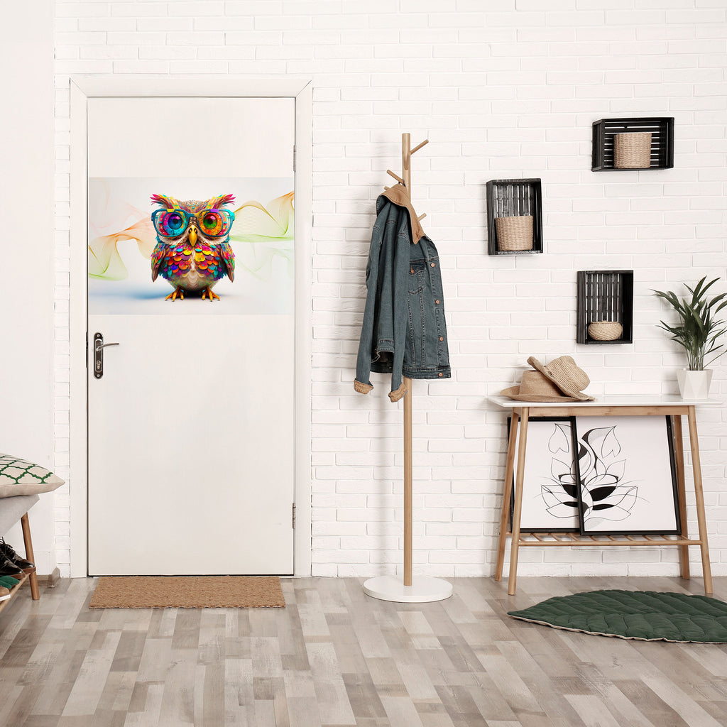 HOOT HOOT Peel and Stick Horizontal Poster