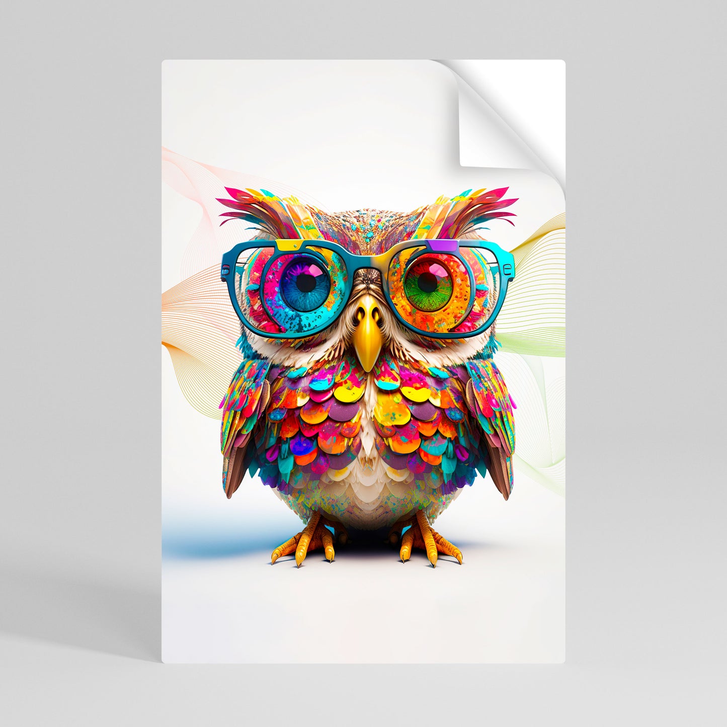 HOOT HOOT Póster Autocolante Vertical