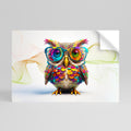 HOOT HOOT Peel and Stick Horizontal Poster