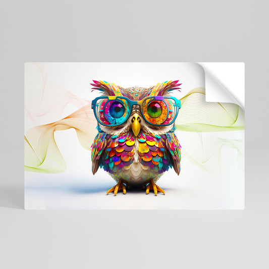 HOOT HOOT Póster Autocolante Horizontal