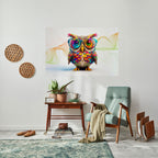 HOOT HOOT Peel and Stick Horizontal Poster